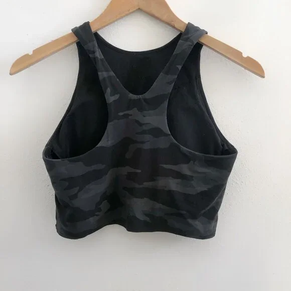 ATHLETA Camo Conscious Crop Bra Size Medium - Picture 4 of 9